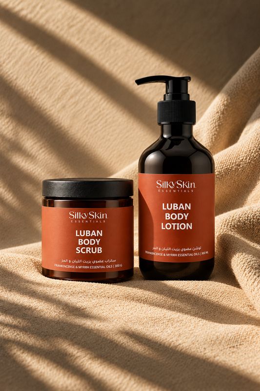 Luban Body Lotion | Frankincense &amp; Myrrh Essential Oils