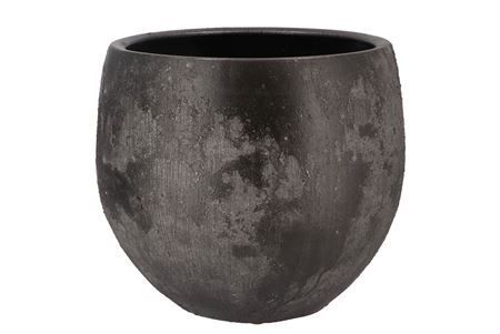 Grey Bali Ceramic Pot - D33.5cm