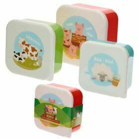 Bramley Bunch Farm Set of 3 Lunch Boxes