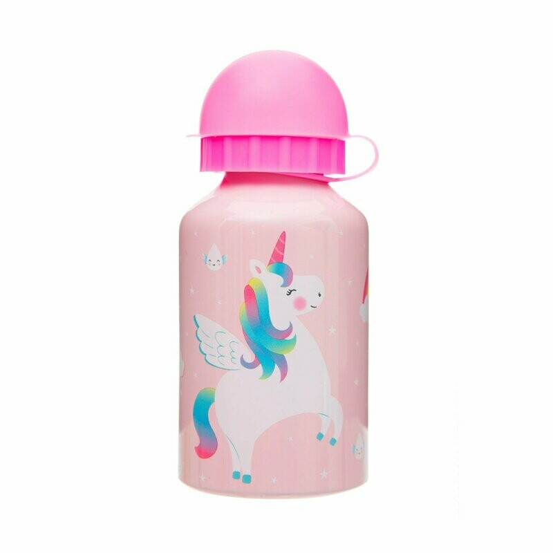 Rainbow Unicorn Water Bottle Sass & Belle