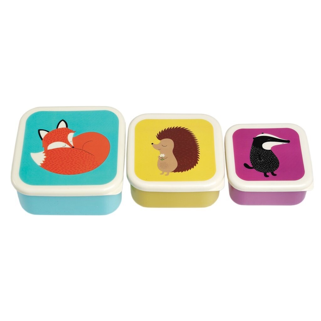 Set of 3 Rusty the Fox Snack Boxes - Rex London
