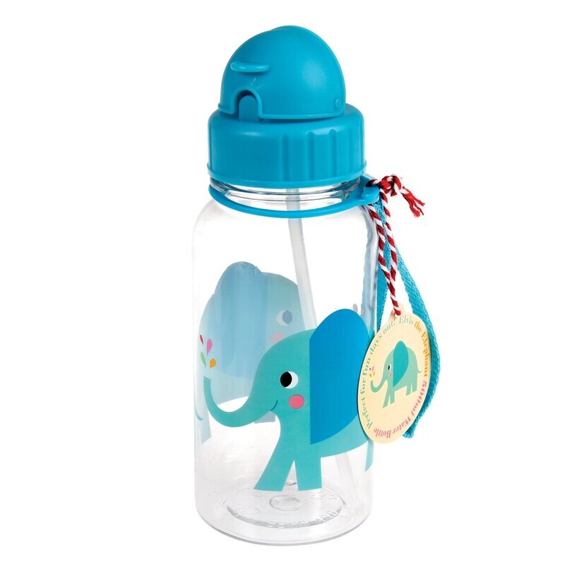 Elvis the Elephant Water Bottle - Rex London