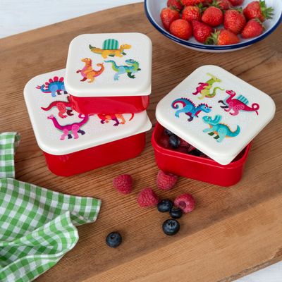 Baby Dinos Snack Pots (Set of 3) by Rex London