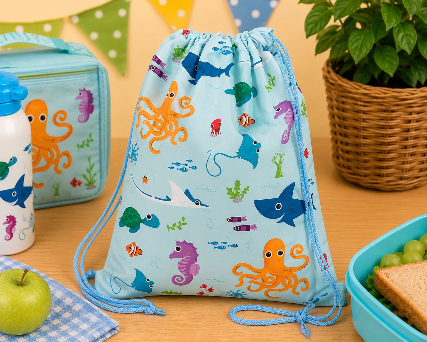 Splosh Sea Life Drawstring Bag