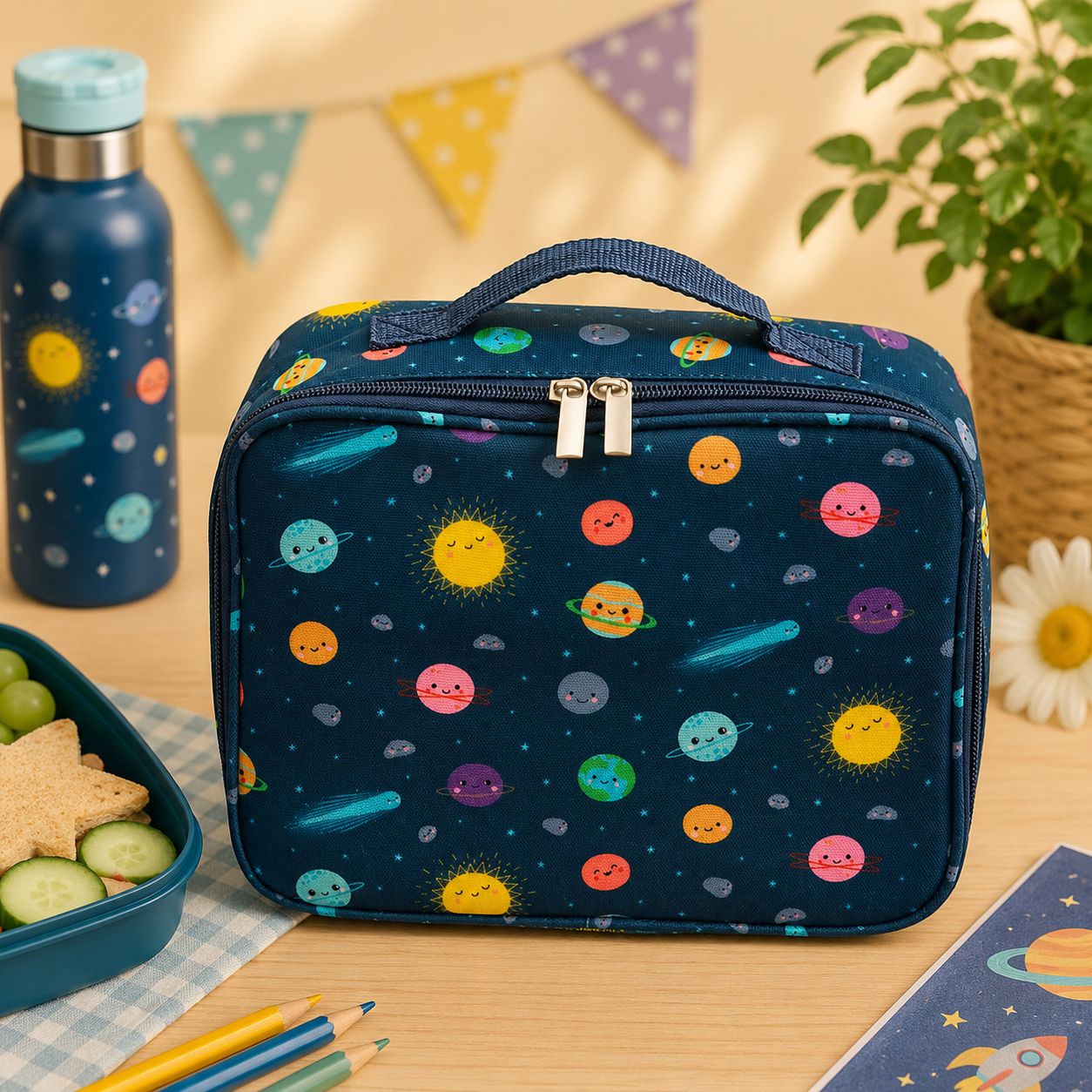 Space Explorer Lunch Bag Sass & Belle