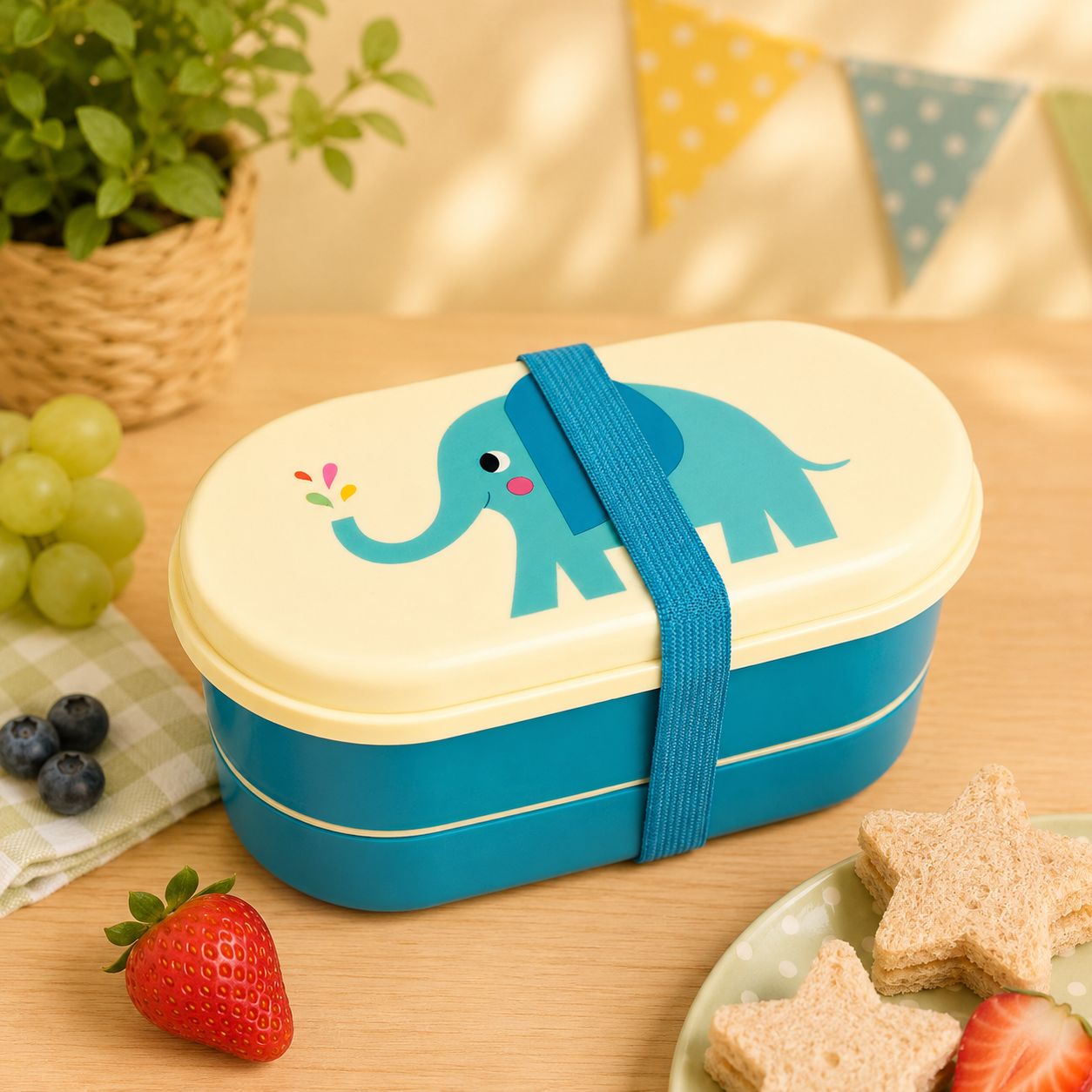 Elvis the Elephant Bento Box - Rex London