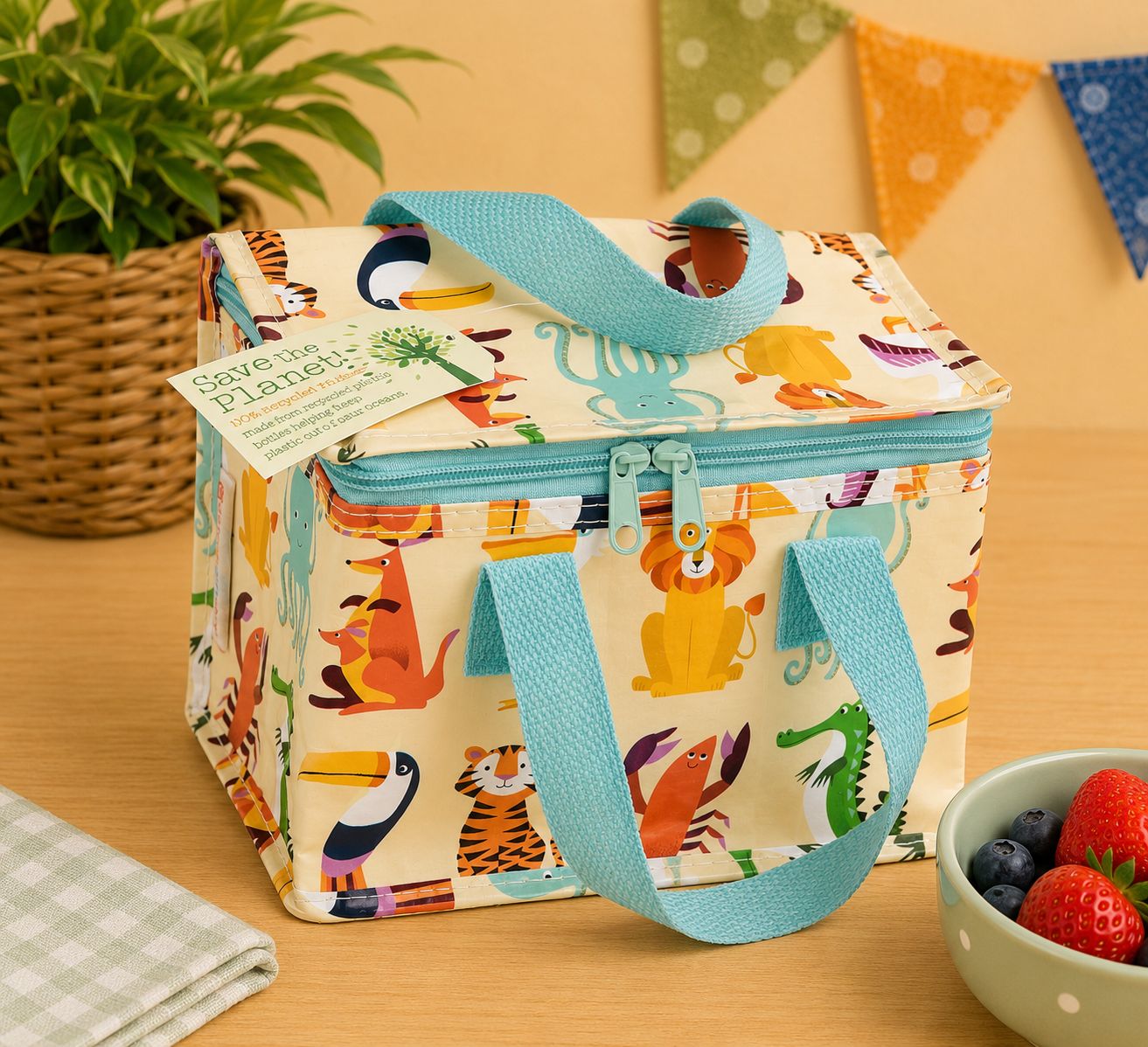 Colourful Creatures Lunch Bag
