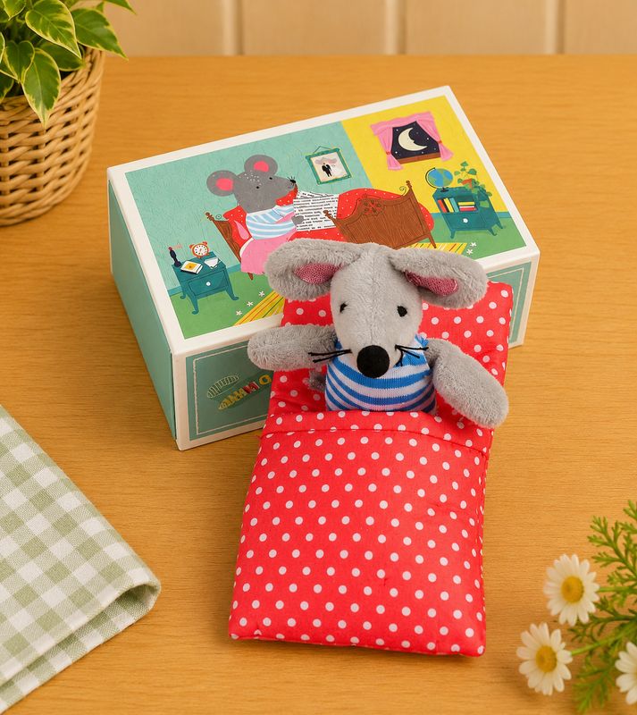 Mouse in a little House Soft Toy