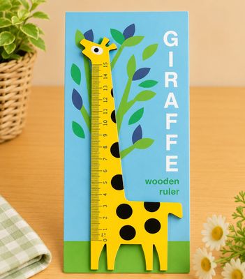 Giraffe Wooden Ruler