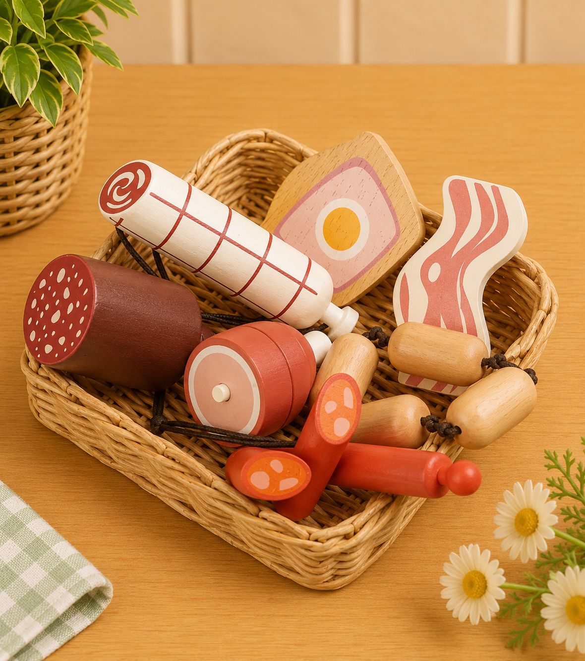 Tender Leaf Charcuterie Basket Tender Leaf Charcuterie Basket