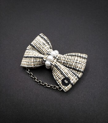 Pearl Couture Bow Tie