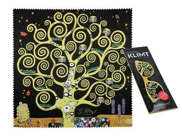 Briļļu stiklu lupatiņa &quot;G. Klimt&quot;