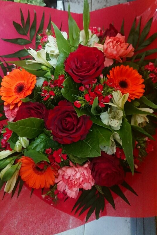 Bouquet coloré du fleuriste