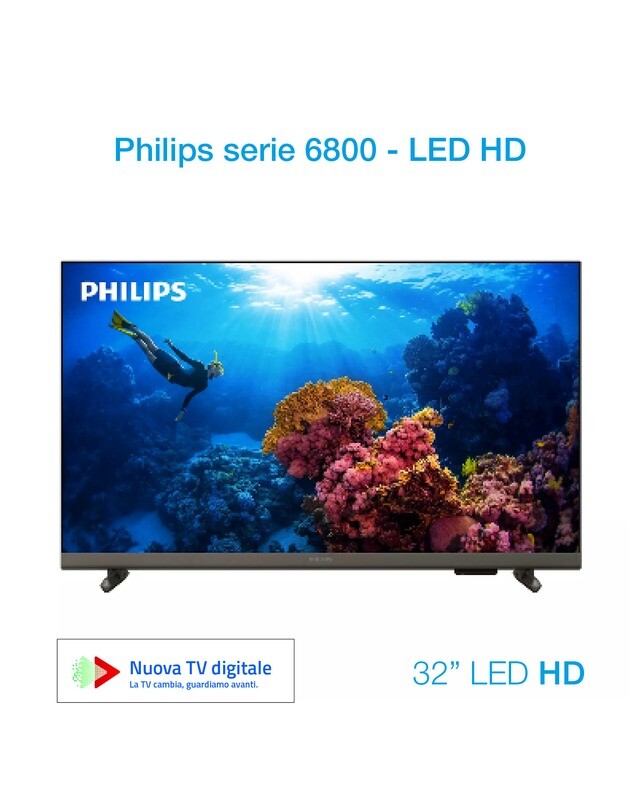 TV LED 32'' 32PHS6808/12 HD TV LED 32'' 32PHS6808/12 HD
