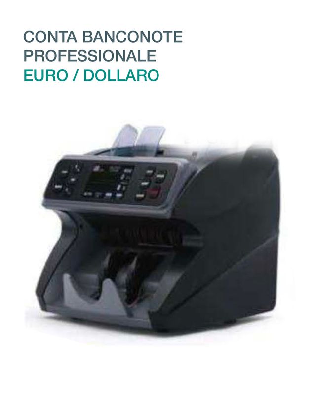 CONTA BANCONOTE PROFESSIONALE CONTA BANCONOTE PROFESSIONALE "1200 al minuto"