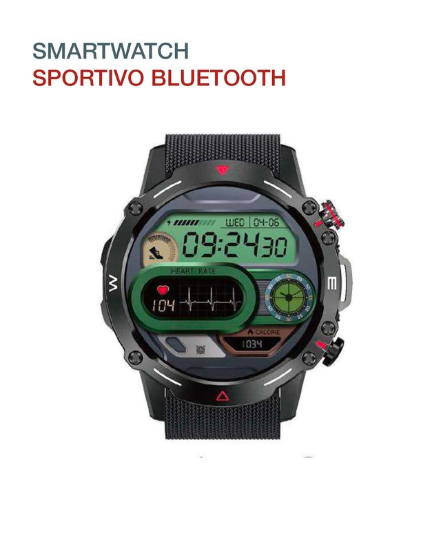 SMARTWATCH SPORTIVO SMARTWATCH SPORTIVO "TITANIO"