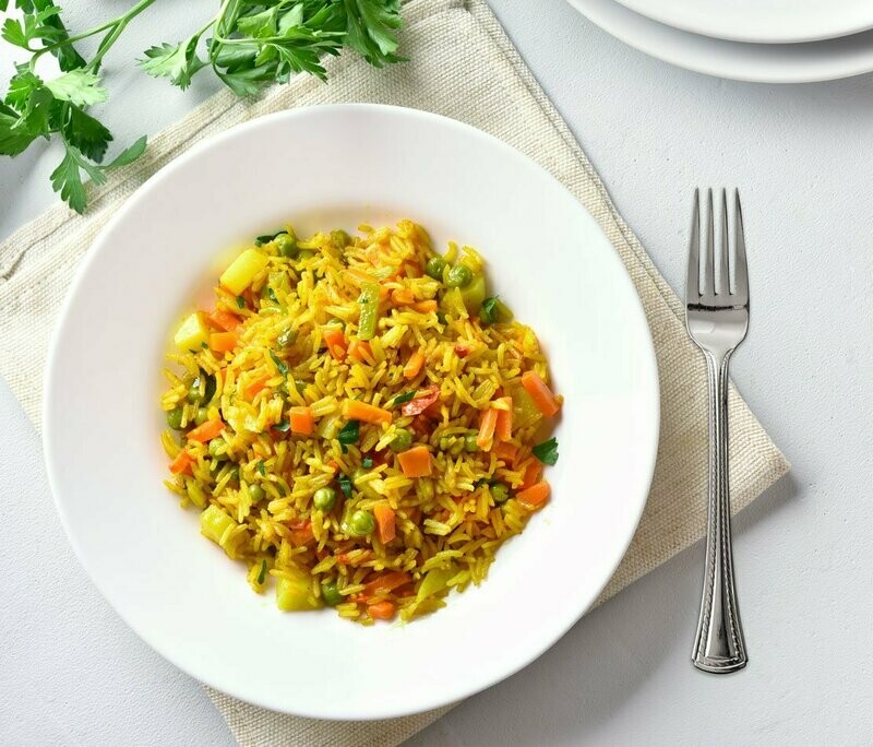 Vegetable Red Rice