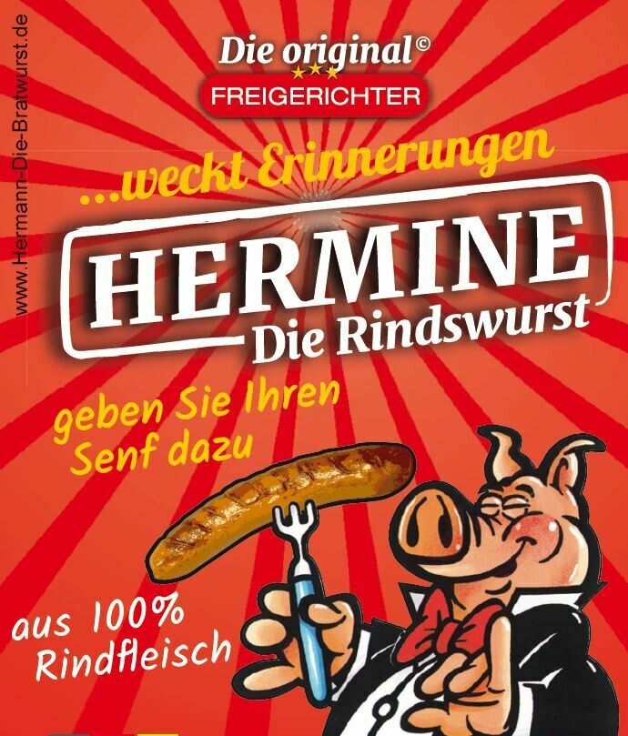 Hermann  "Die Rindswurst"