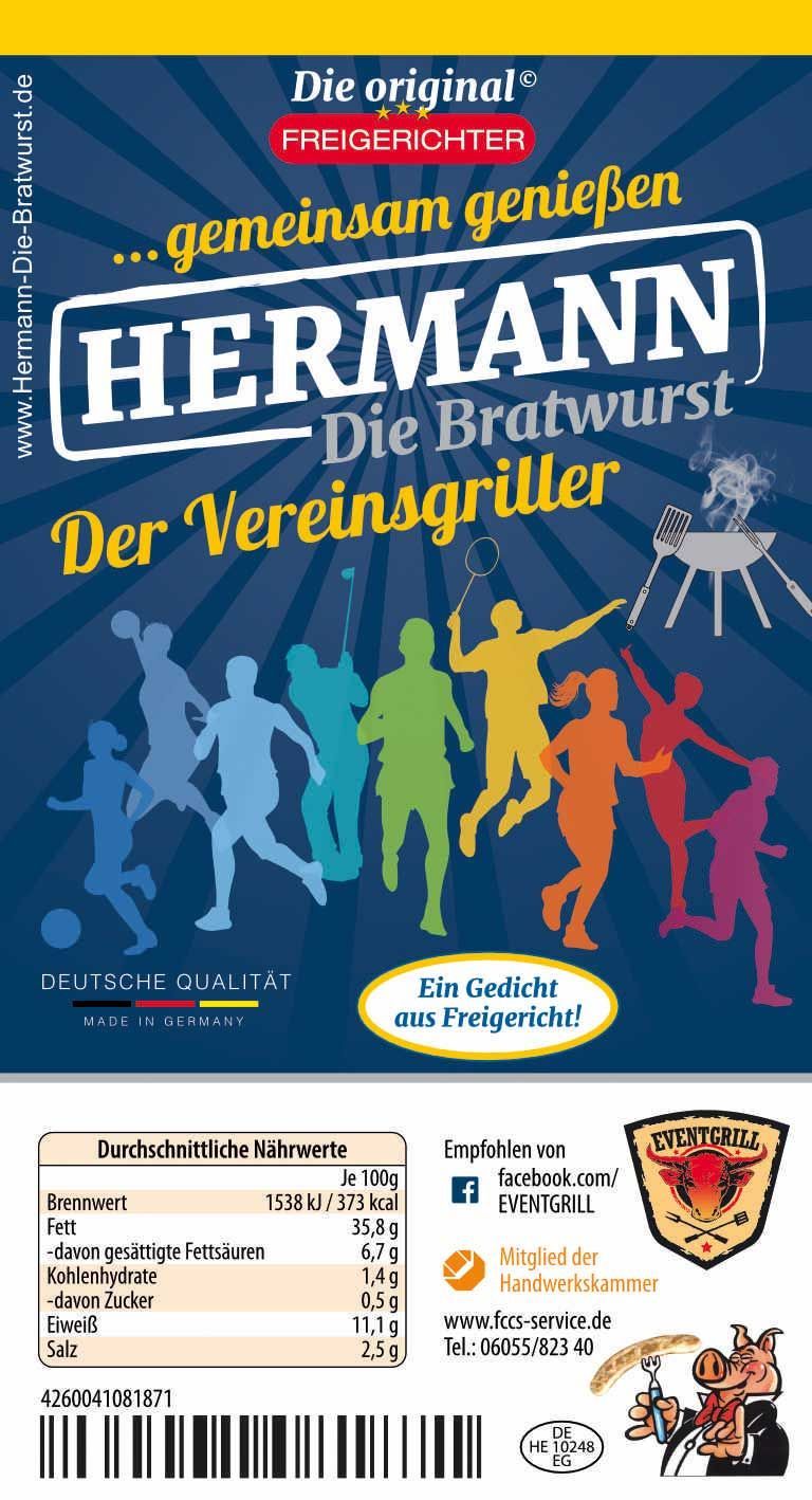 Hermann  "Vereinsgriller" 10er Packung