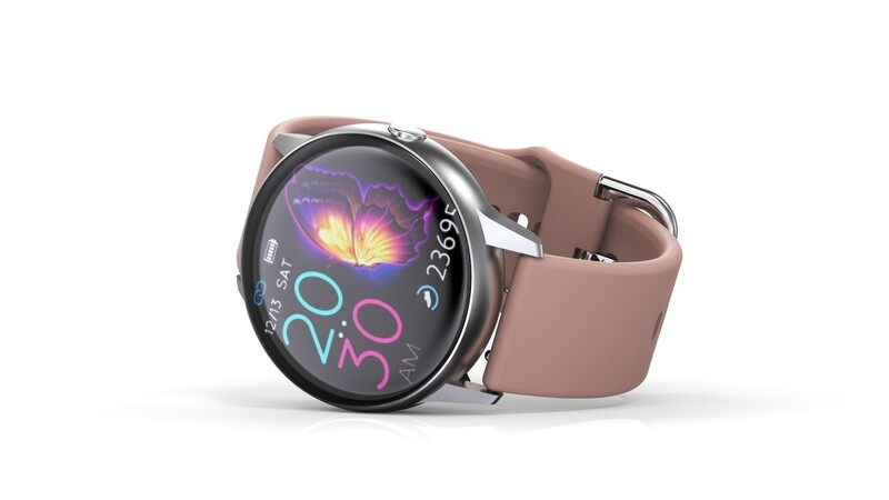Hoops Smart Watch Moon Rose