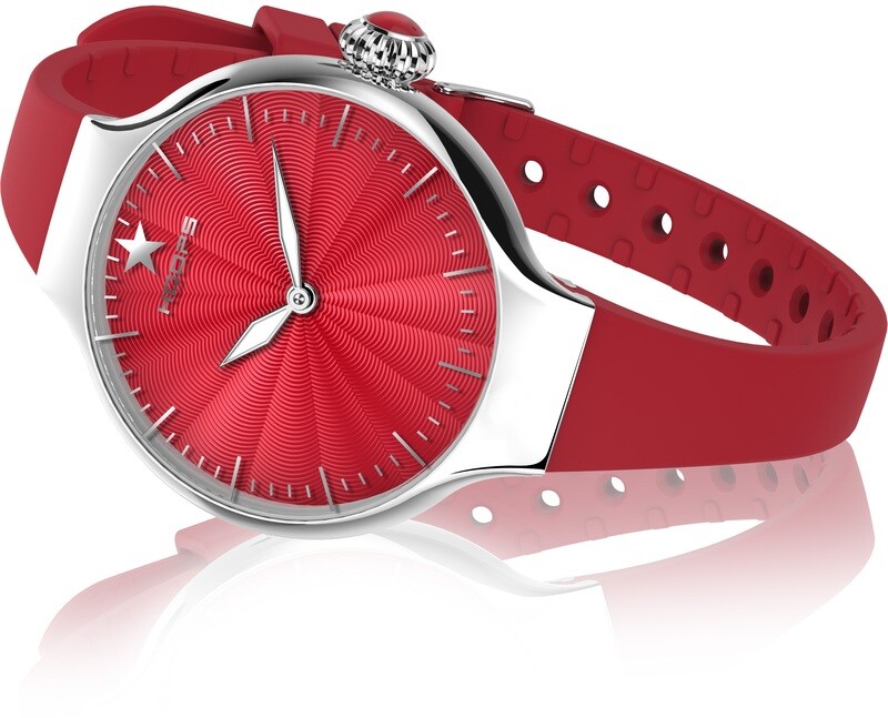 Hoops Orologio Nouveau Cherié Sliding Red