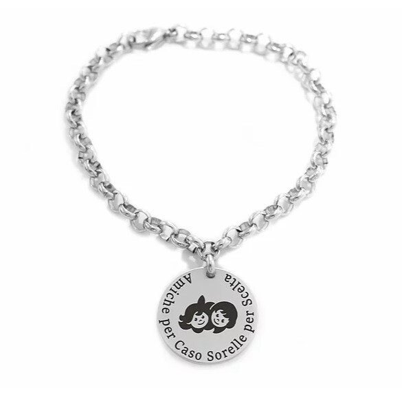 Bracciale Amiche in Acciaio