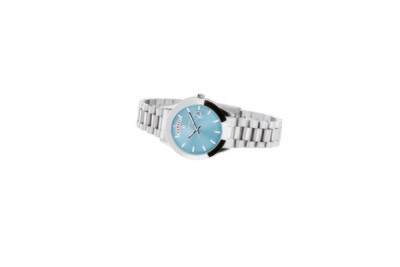 Hoops Orologio Luxury Day Date Licht Blue