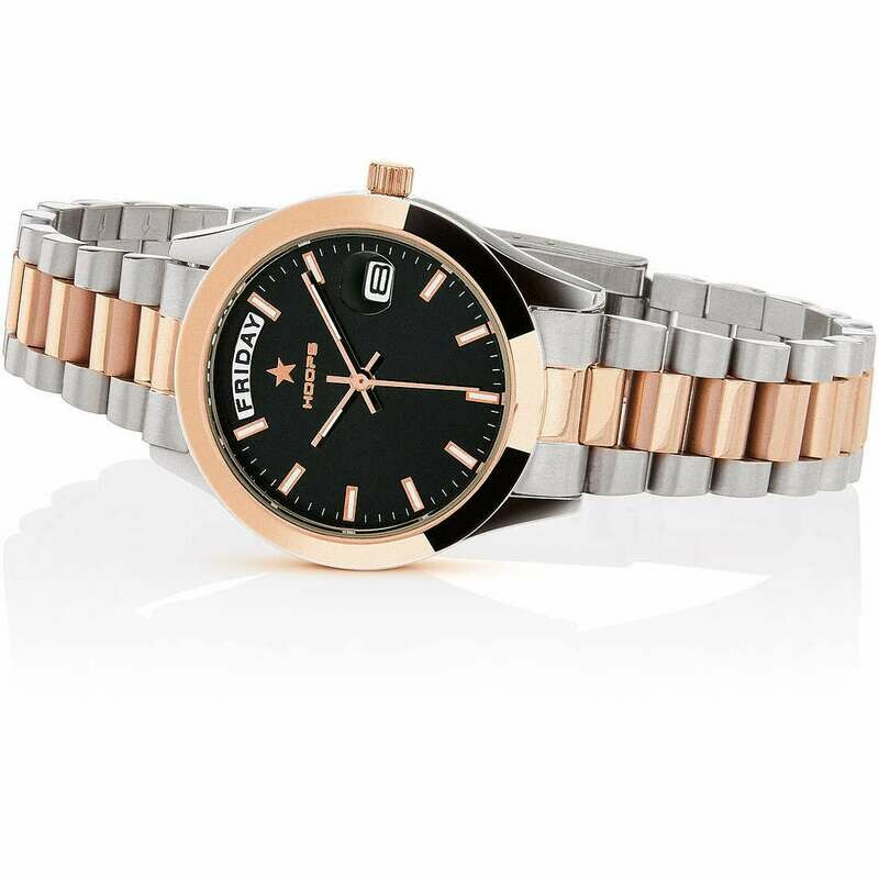Hoops Orologio Luxury Day Date Black