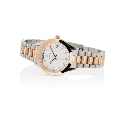 Hoops Orologio Luxury Day Date White