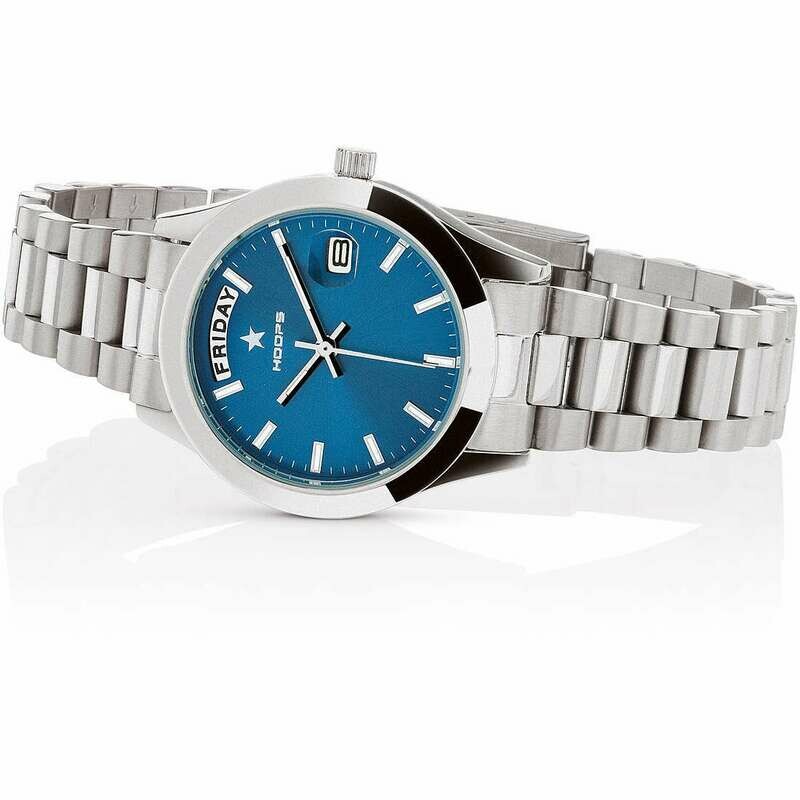 Hoops Orologio Luxury Day Date Blue