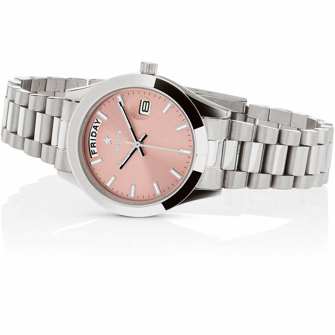 Hoops Orologio Luxury Day Date Rose
