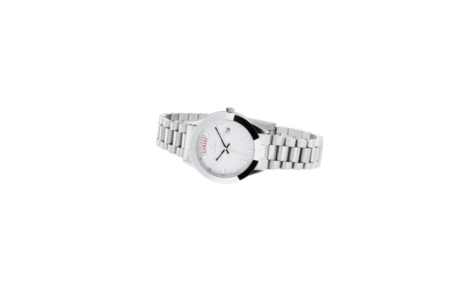 Hoops Orologio Luxury Day Date White