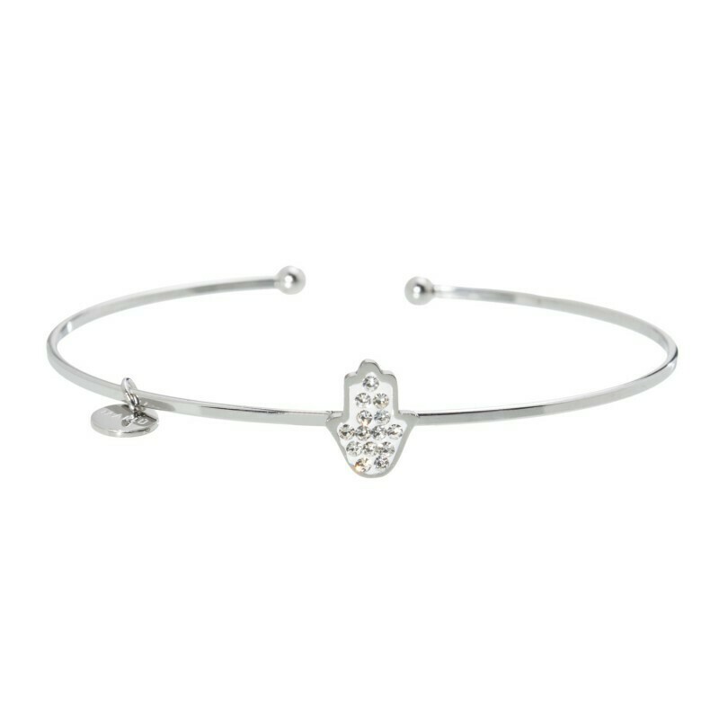 Marlù Bracciale Rigido Bimbo Con Cristalli