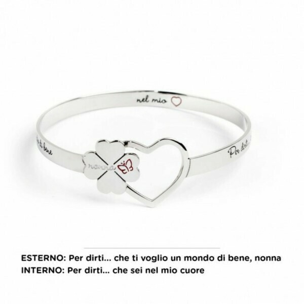 Marlù Bracciale Rigido Quadrifoglio &quot;Nonna&quot;