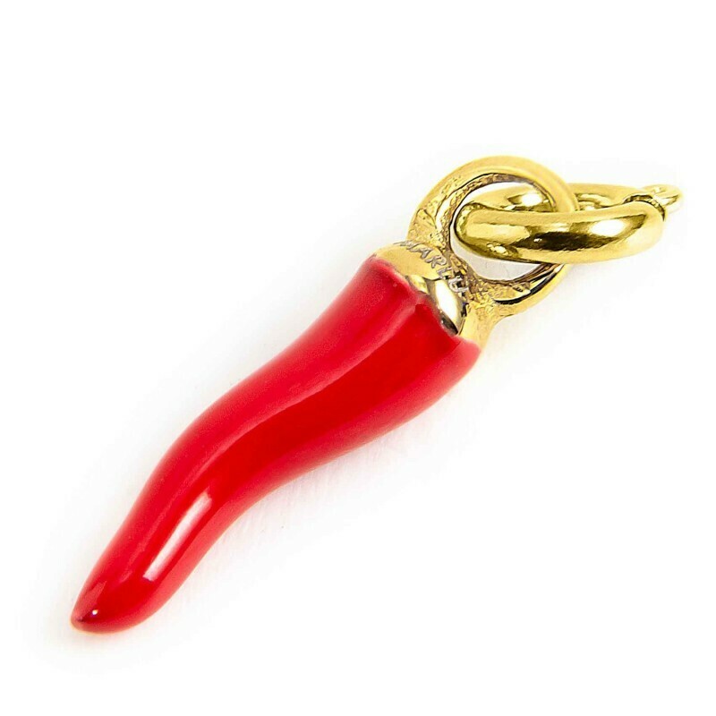 Marlù Charm Corno Piccolo Rosso