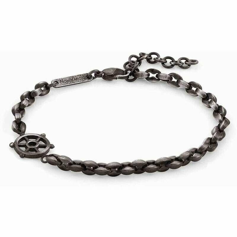 NominatioN Bracciale &quot;Timone&quot; PVD Nero