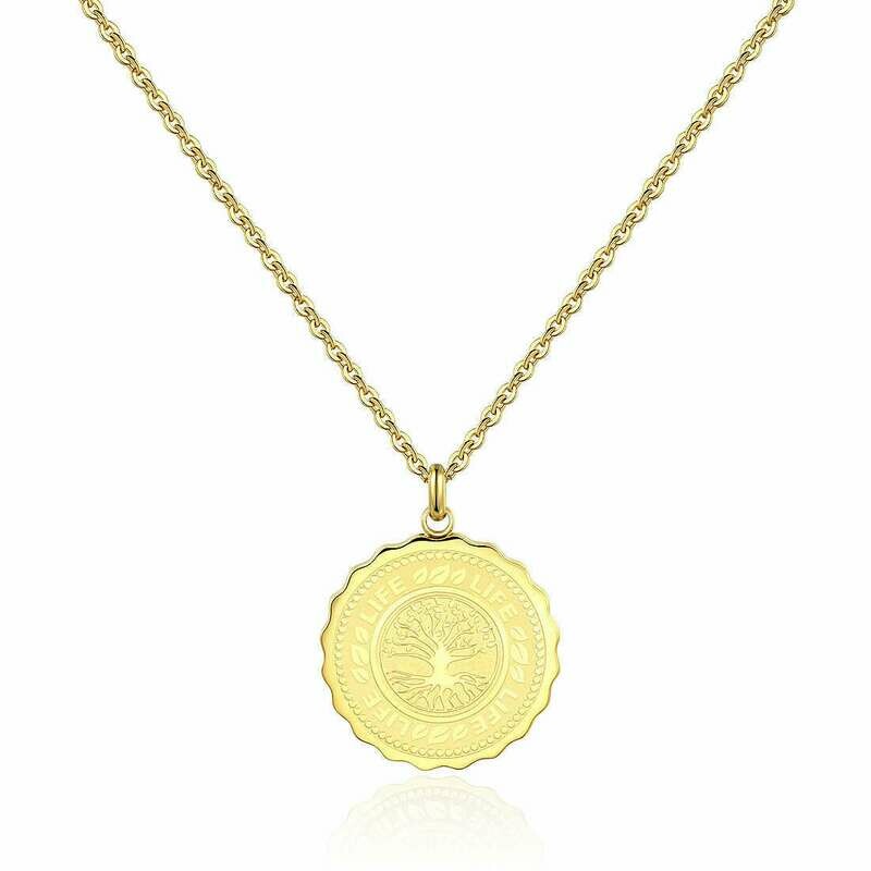 S’Agapõ Collana Lucky Coin Albero della Vita