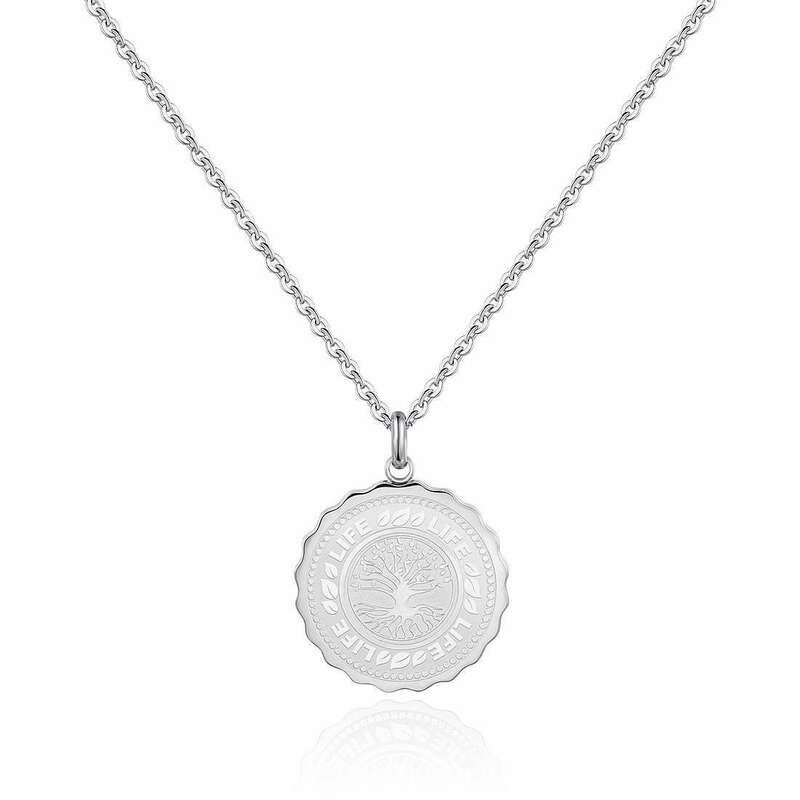 S’Agapõ Collana Lucky Coin Albero della Vita