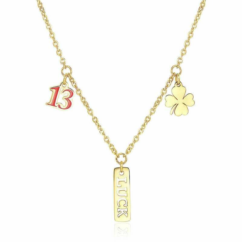 S’Agapõ Collana Get Lucky Quadrifoglio