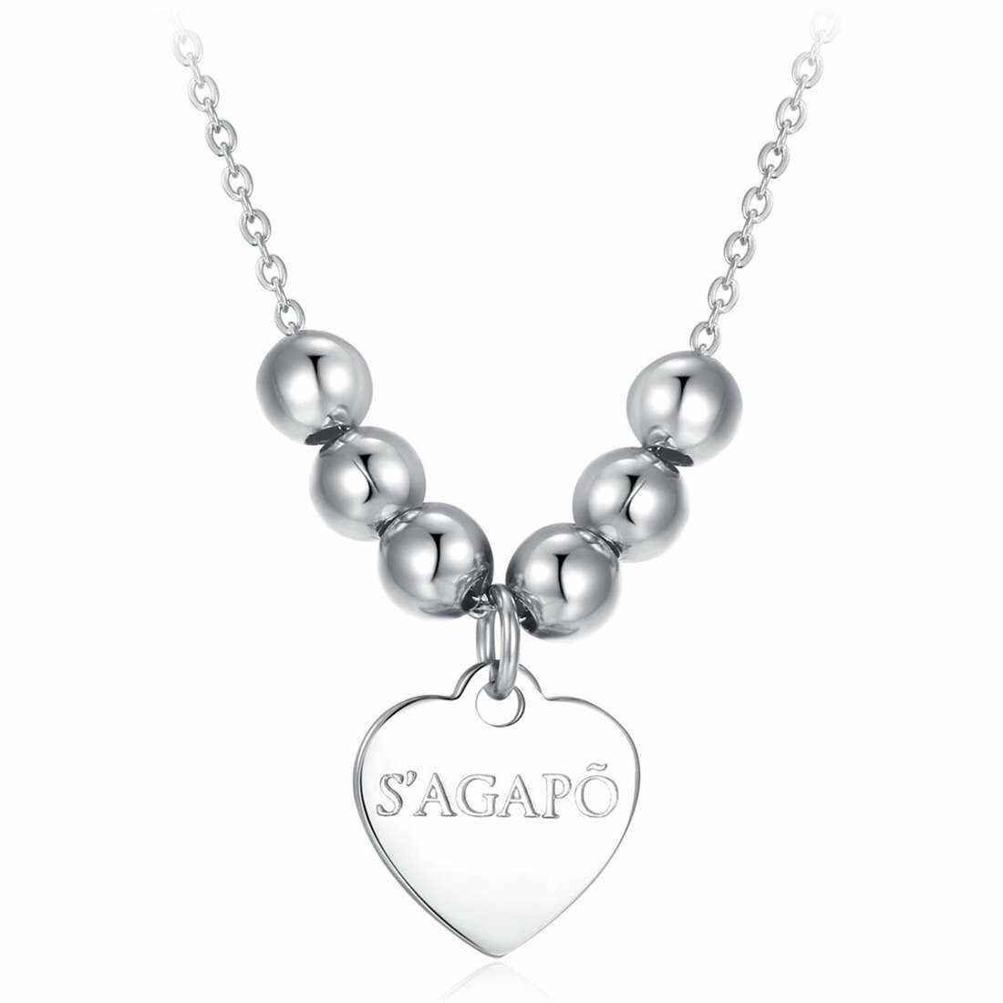 S’Agapõ Collana Happy Cuore