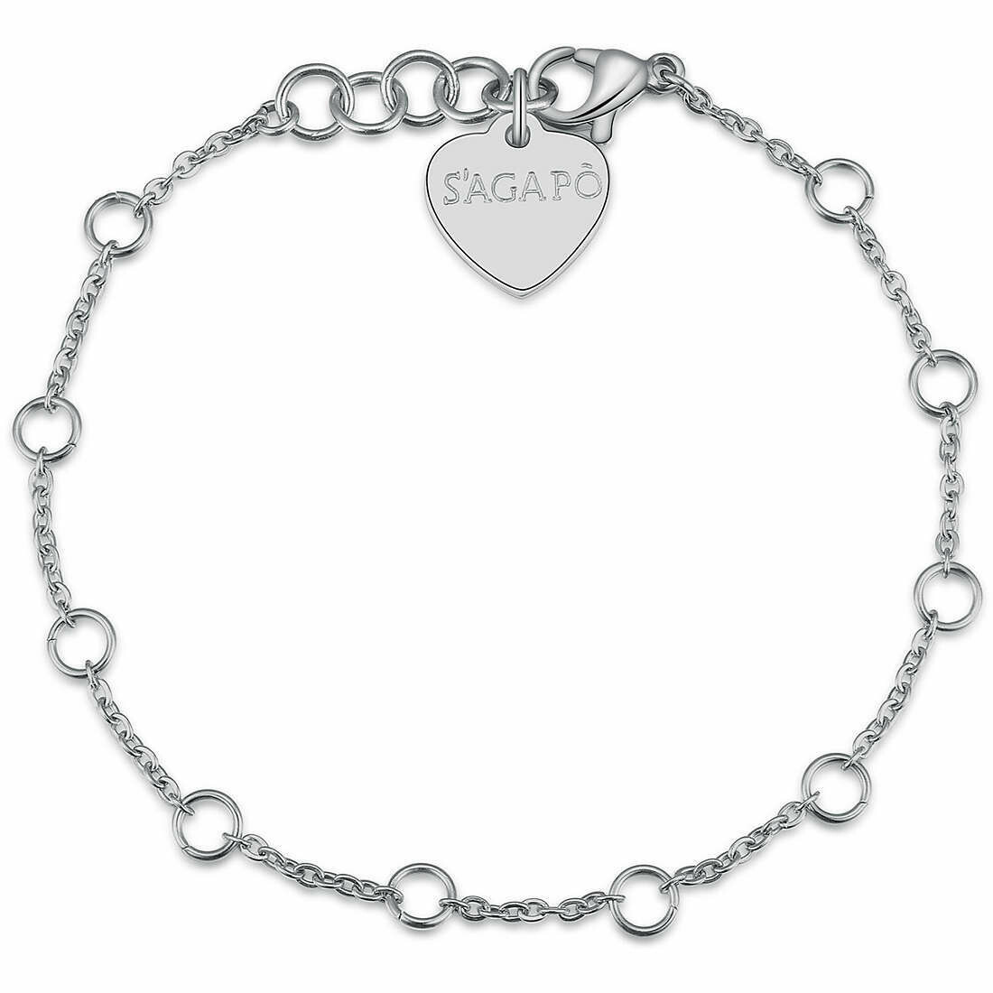 S’Agapõ Bracciale Letters Base