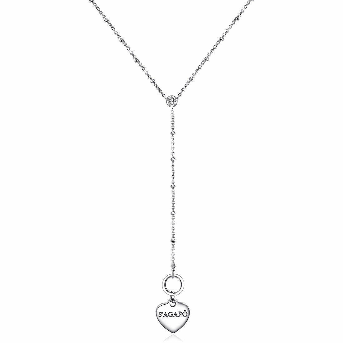 S’Agapõ Collana Happy Cuore Pendente