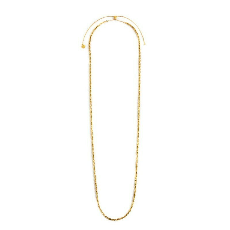 Marlù Collana Catena Twist 90 cm Oro