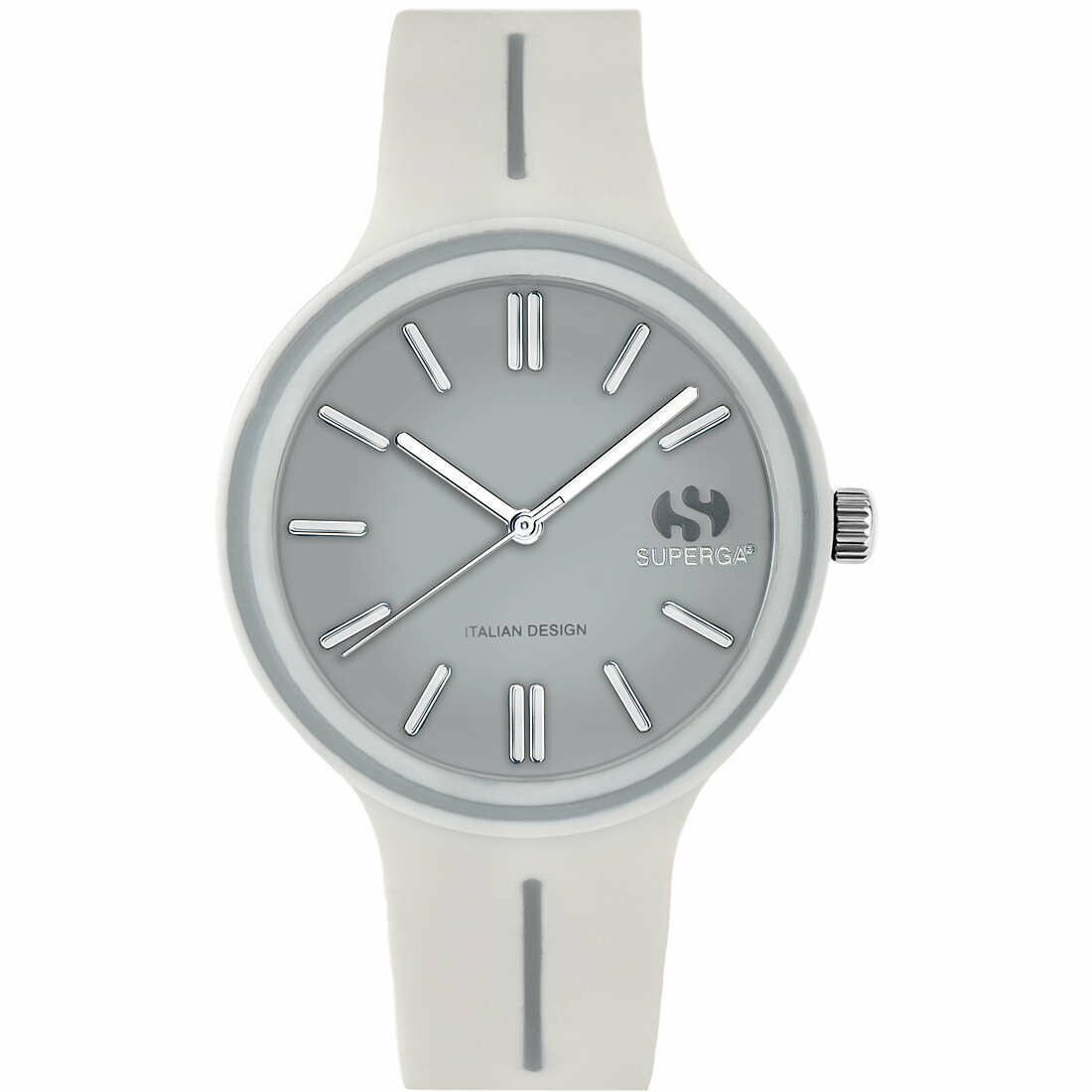 Superga Orologio Racing Gum Bianco