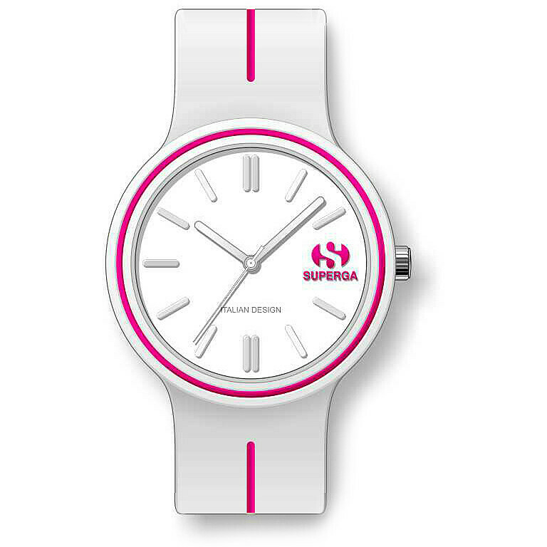 Superga Orologio Fluo Bianco