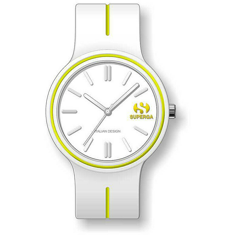 Superga Orologio Racing Gum Bianco
