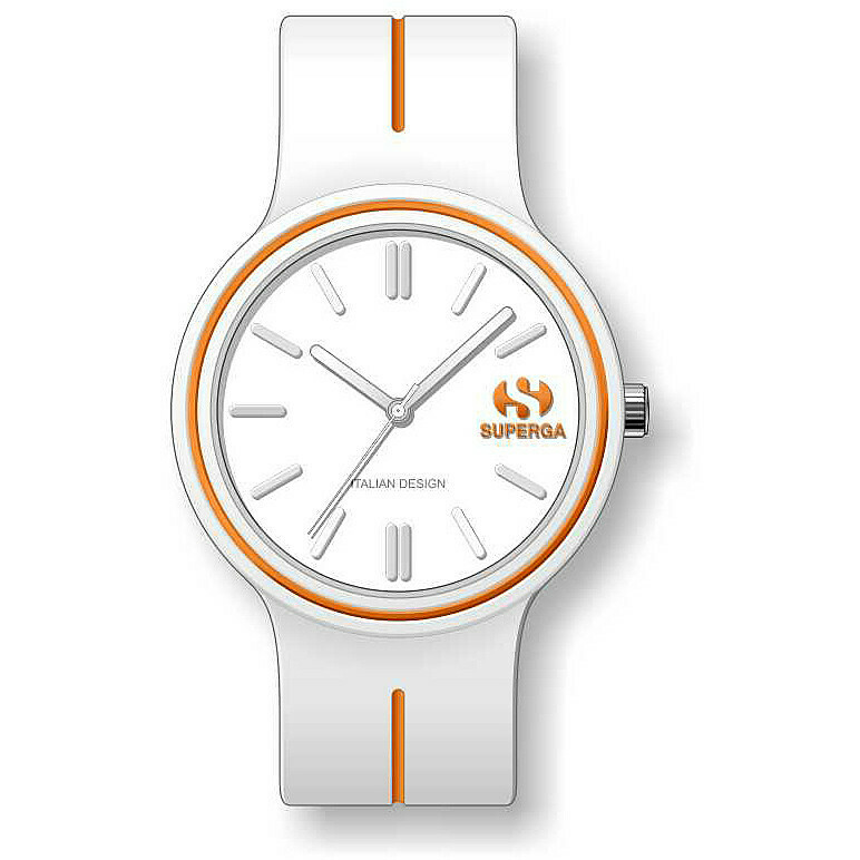 Superga Orologio Racing Gum Bianco