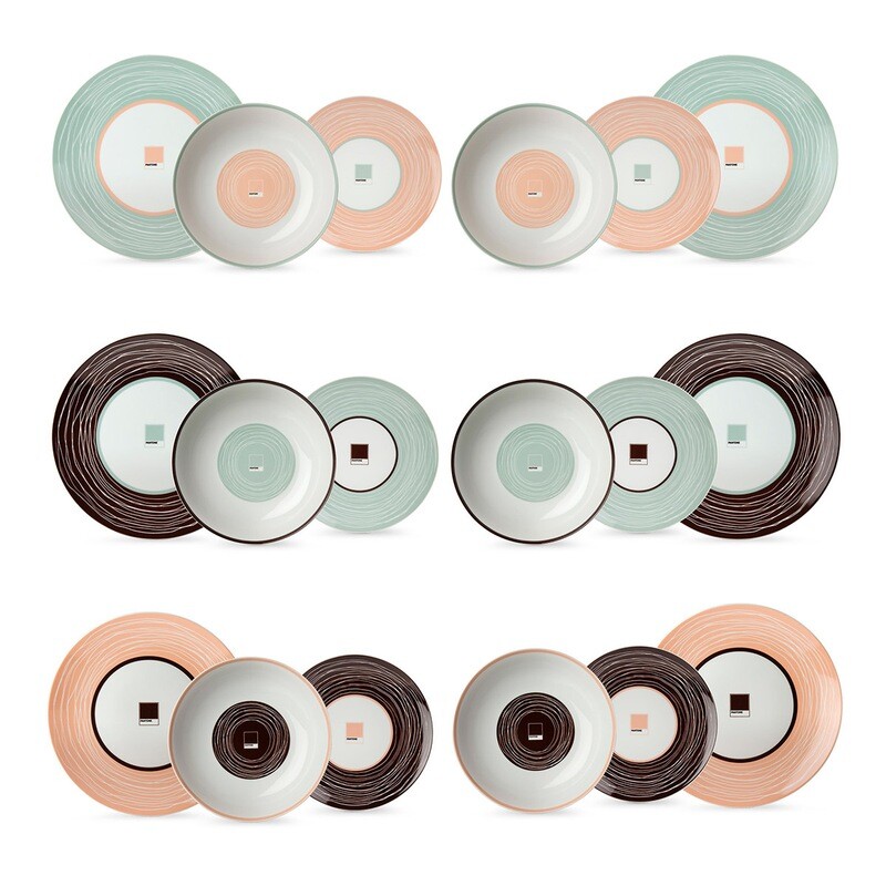 Egan Set 18 Piatti Pantone Egan Set 18 Piatti Pantone