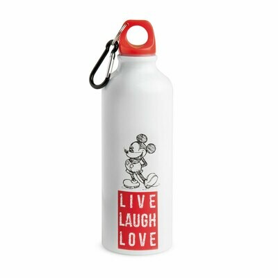 Egan Bottiglia Alluminio Mickey Live Laugh Love