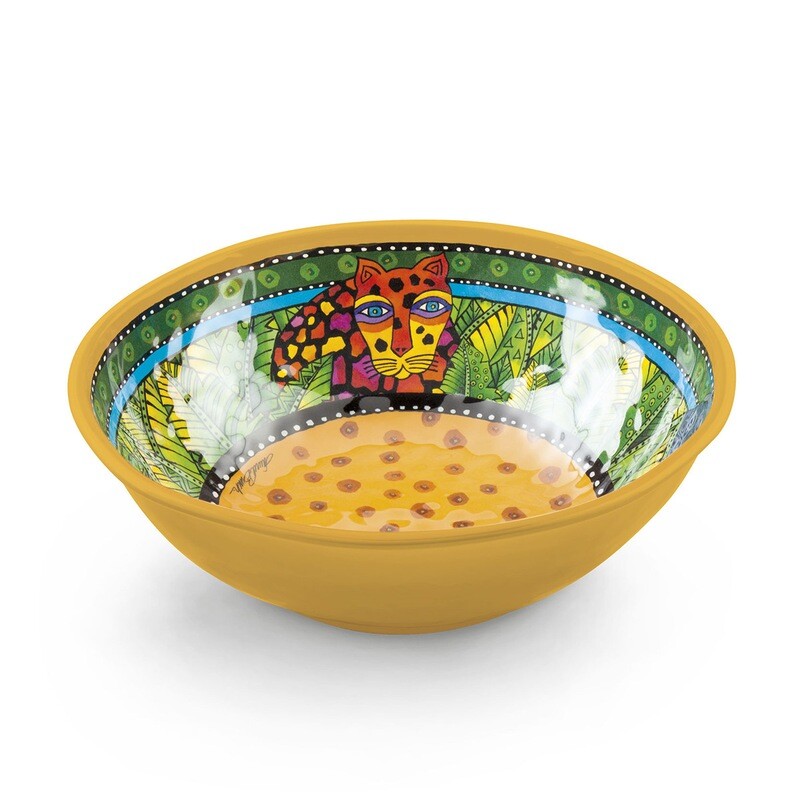 Egan Insalatiera Laurel Burch Jungle Giallo